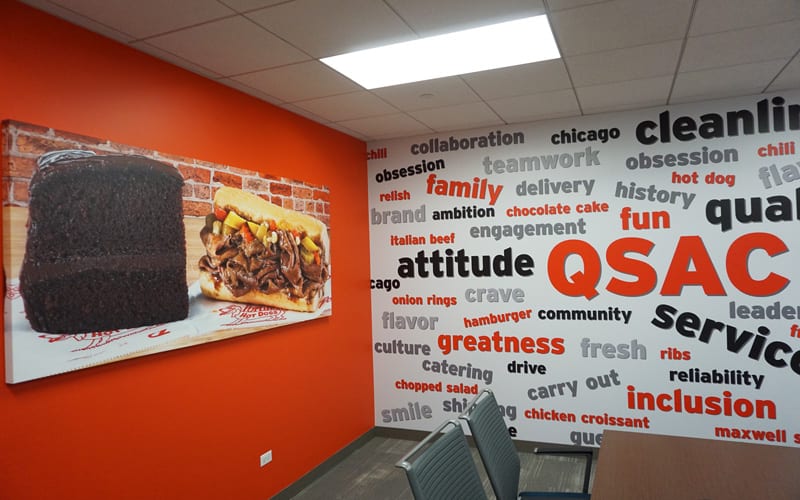 Canvas Prints and Wall Graphics in Conference Room