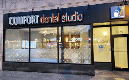 Comfort-Dental-Studio-Exterior-Lit-Signage-For-Web-1