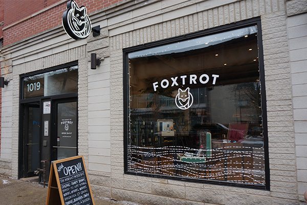 Foxtrot Storefront Window Graphics