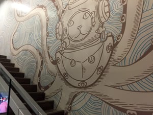 Groupon Elevator Wall Graphic