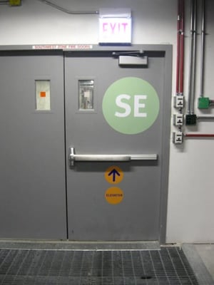 WAYFINDING BEHIND THE SCENES IN A MECHANICAL ROOM