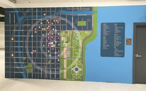NEIGHBORHOOD AMENITIES WALL GRAPHICS