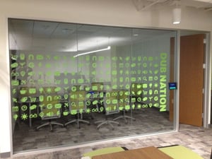 Privacy Film Across Windows