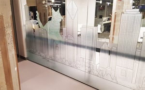 Privacy Film Across Windows