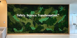Dimensional Signage on Moss
