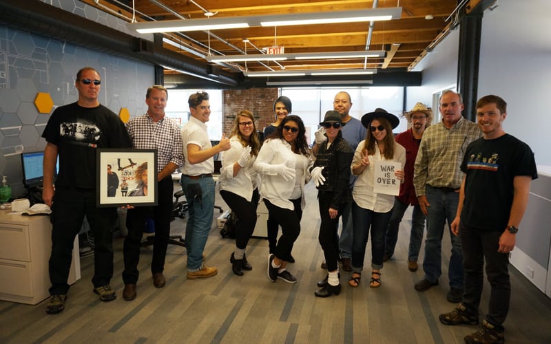 Cushing Team During Name That Tune Day
