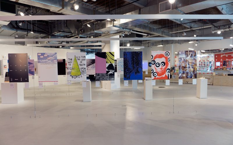 Large Posters at Chicago Design Museum