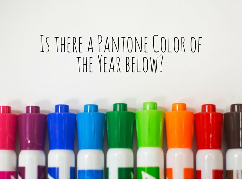 Pantone Color of The Year Markers