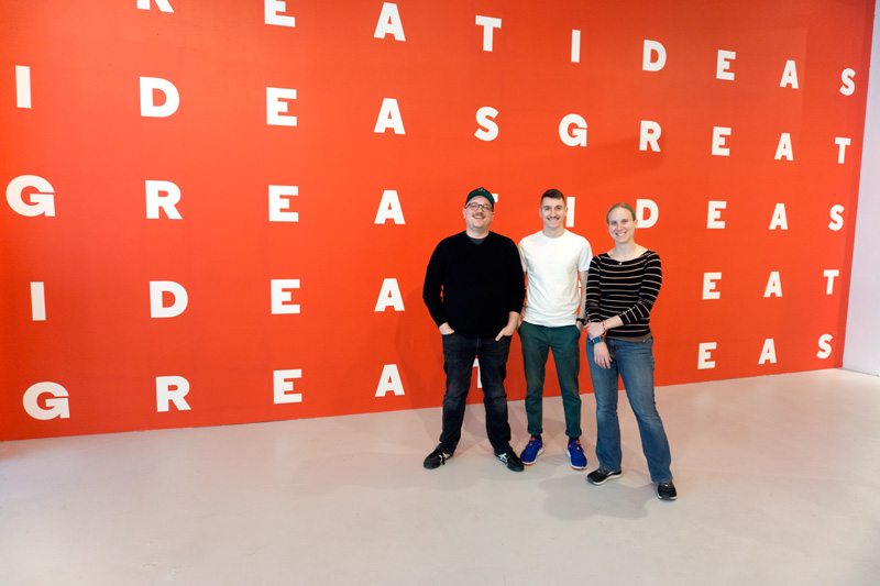 Chicago Design Museum Team In Front of Backdrop