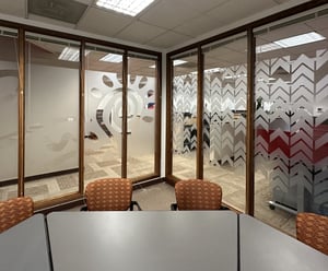 Red Mane Custom Cut Privacy Vinyl