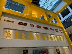 Lego Branding over the years