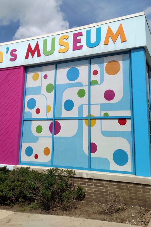 DuPage Children's Museum Window Graphics Summer 2016